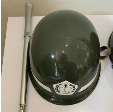 TONGKAT DAN HELM BINTARA PELATIH TNI